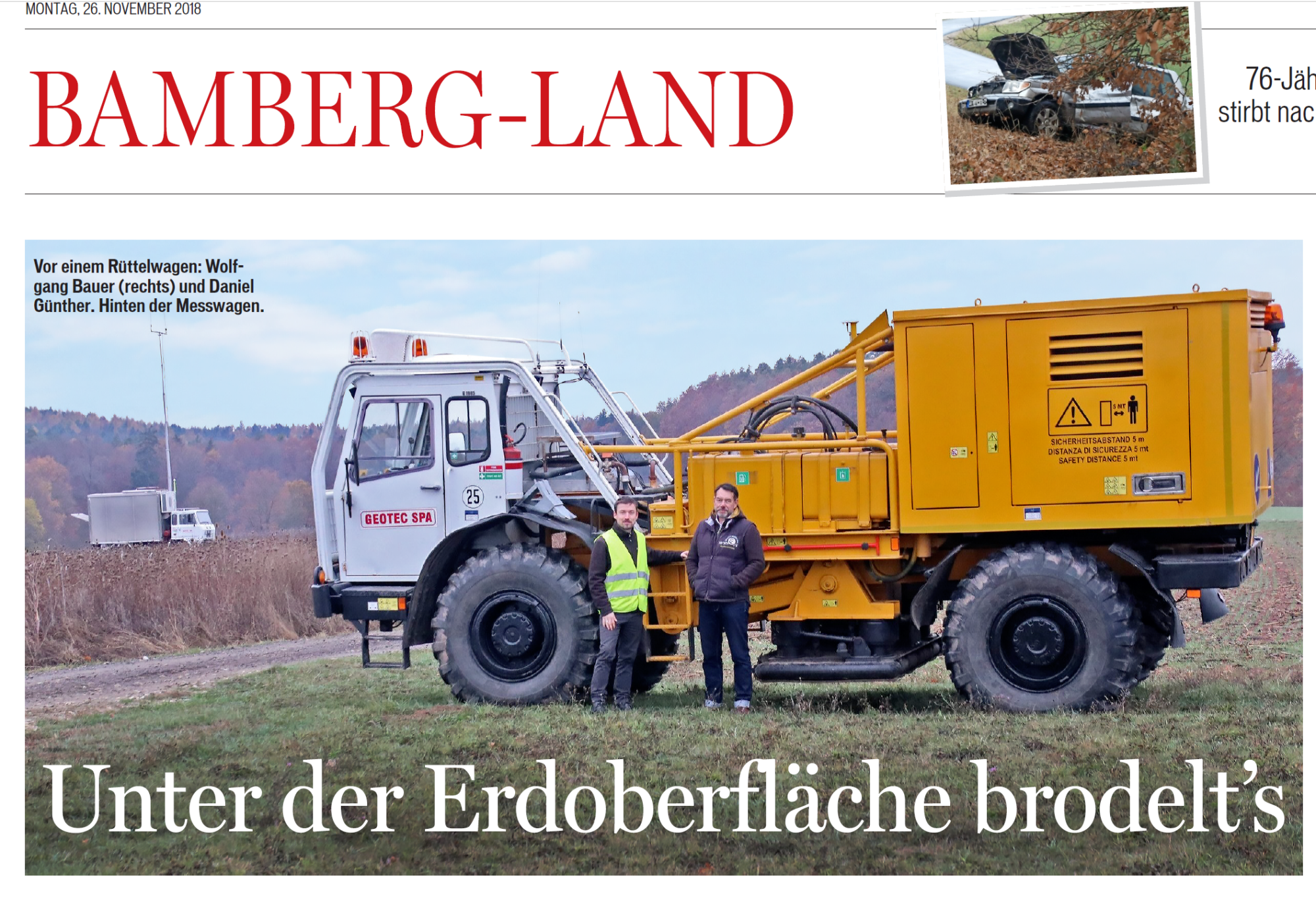 Zum Artikel "Messungen im Landkreis Bamberg"